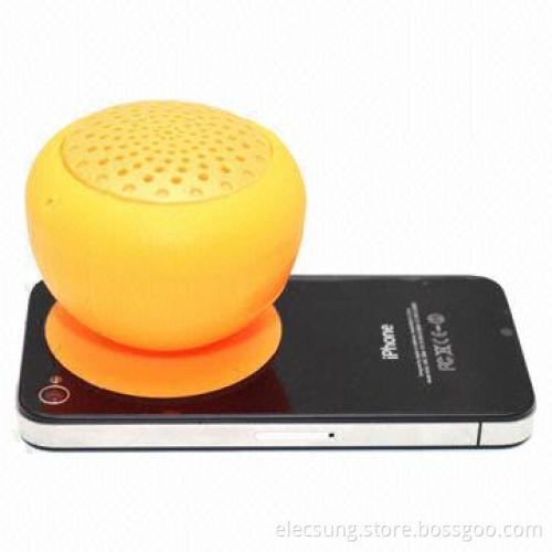 Portable Bluetooth Speaker, Made of Silicone Material with 3W Output Power, Handsfree